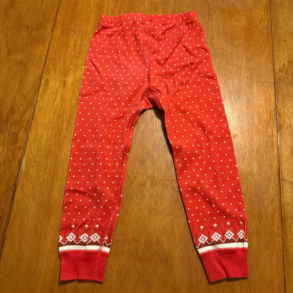 Hanna Andersson Nordic Snowflake‎ Pajama Set Size 3T Organic Cotton